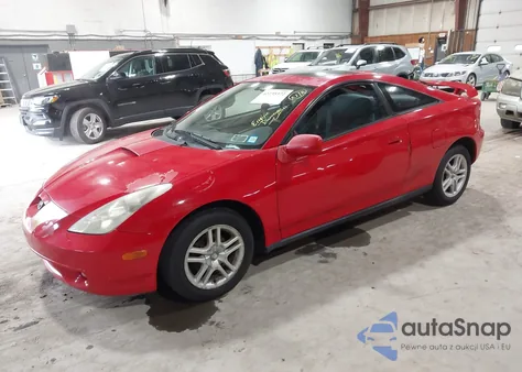 2000 Toyota Celica Gt from USA, damaged, VIN JTDDR32T3Y0037295